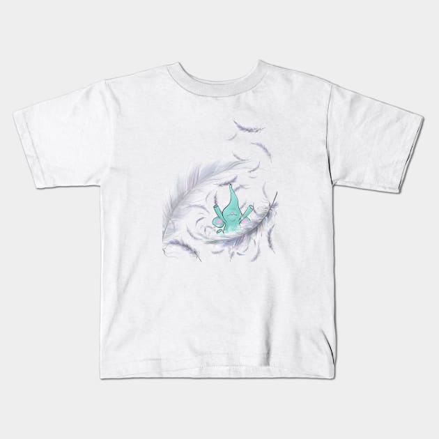 Elephant Tiffan & quill Kids T-Shirt by Elephant Tiffan 